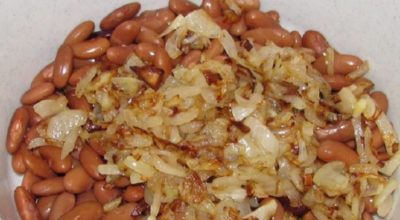 Сытный салат с консервированной фасолью и грибами: полноценный ужин
