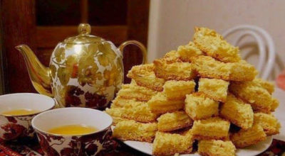 Печенье Каракум нежное, простое в приготовлении песочное печенье