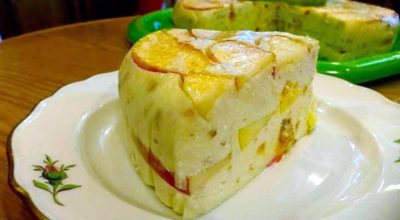 Творожный торт с яблоками без выпечки: вкуснейшее наслаждение к чаю