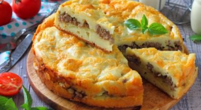 Картофельные пироги с разными начинками: с сыром, фаршем, грибами, курицей
