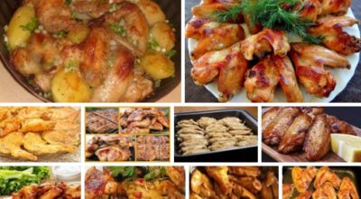 Готовим куриные крылышки — 10 лучших рецептов