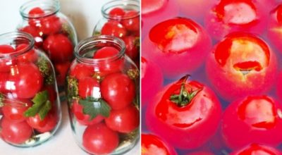 Рецепт маринованных помидорчиков
