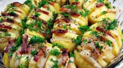 Картошка – гармошка в духовке: вкусный и сытный ужин
