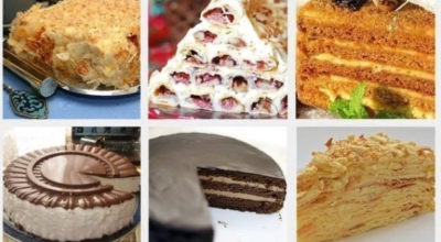 ТОП-6 рецептов самых популярных тортов