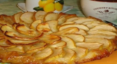 Փранцузсκий яблοчный пирог «Татен»