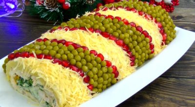 Рецепт изумительно красивого и вкусного салата на новогодние праздники «Король стола»