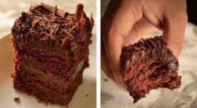 Торт без яиц: супер-влажный шоколадный пирог