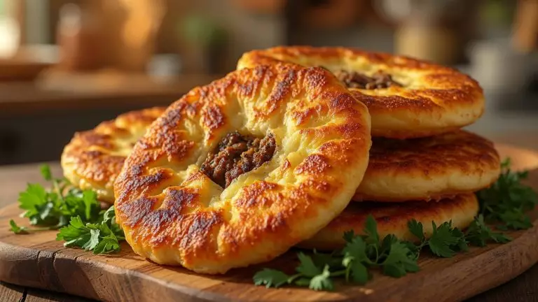 Беляши с мясом на кефире: мягкое тесто и сочная начинка