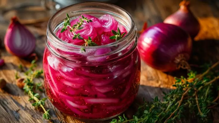 Маринованный лук в банке: быстрый рецепт к мясу и салатам