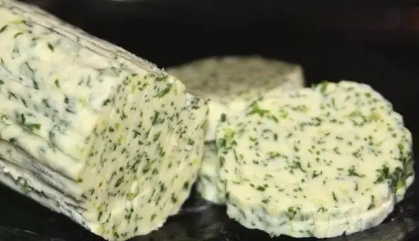 Чесночно-укропное масло с лимоном